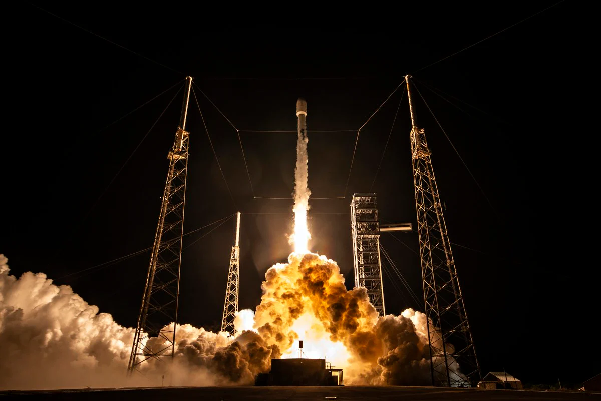 SpaceX Falcon 9 Launches EchoStar XXV Mission from Florida